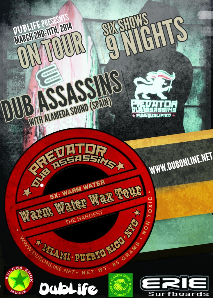 WArm Water Tour Poster